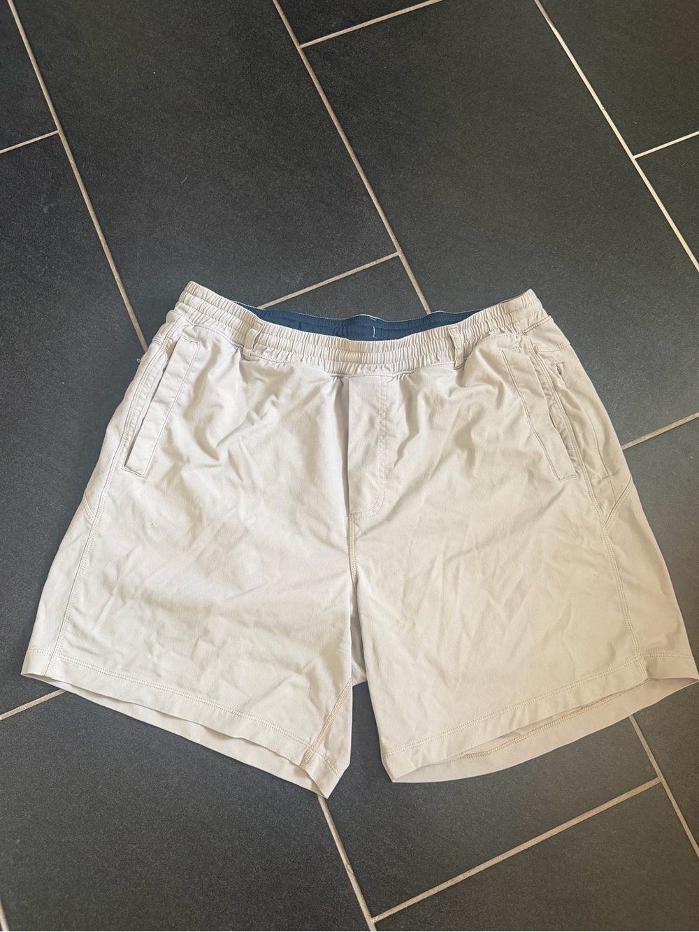 Birddogs Men’s XXL Khaki Boom Lined Stretch Shorts 6.5” Inseam